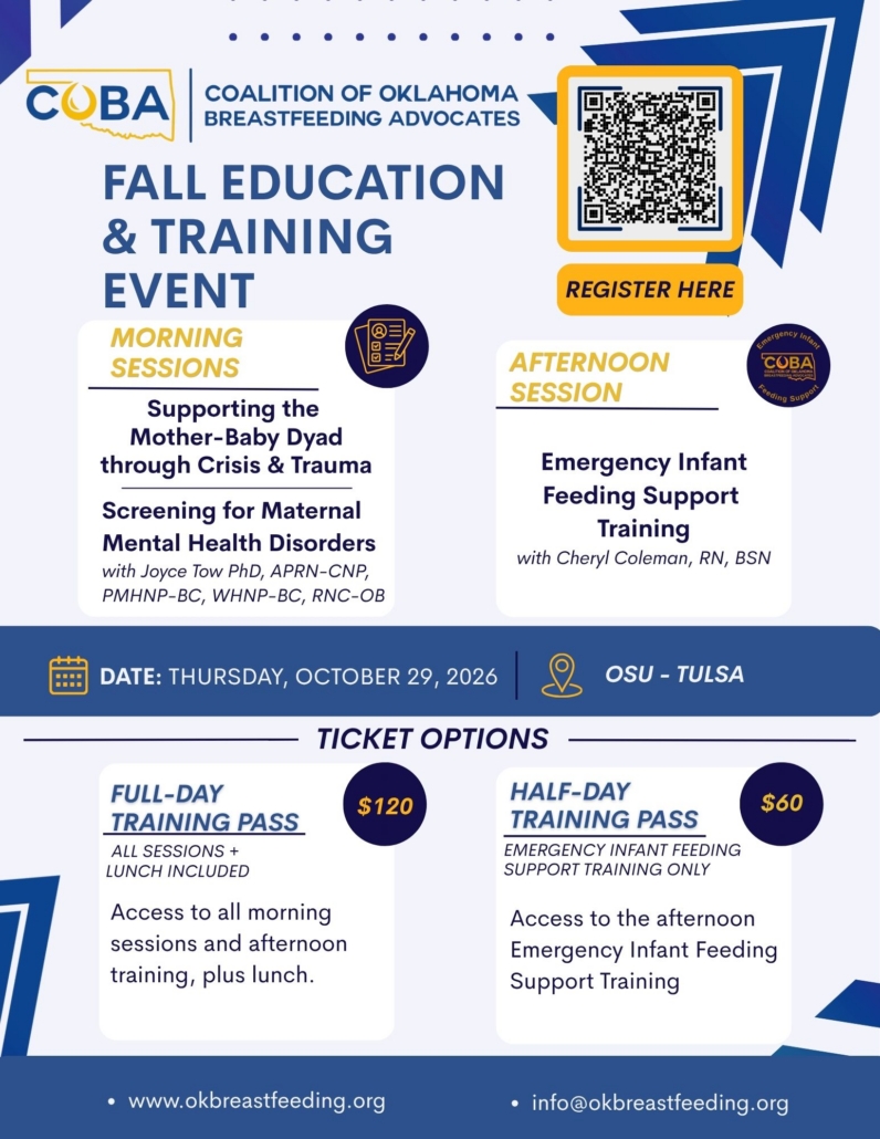 COBA Fall Training Flyer